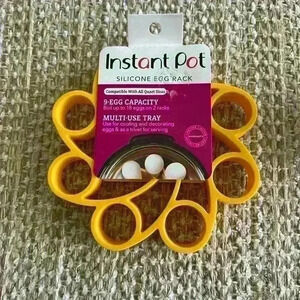 Instant Pot silicone egg rack, brand new and unused.